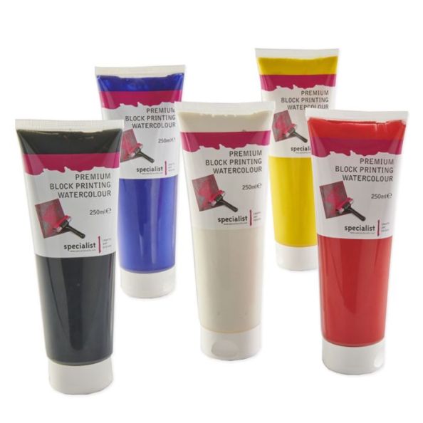 Premium Block Printing Watercolour Mixing Set | Creative Activity