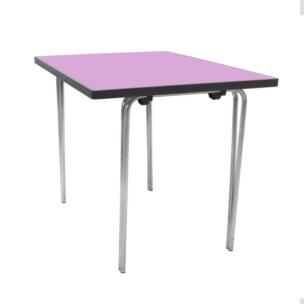 Gopak Premier Folding Tables H584 x W610 x L915mm Lilac | Classroom Furniture | Creative Activity
