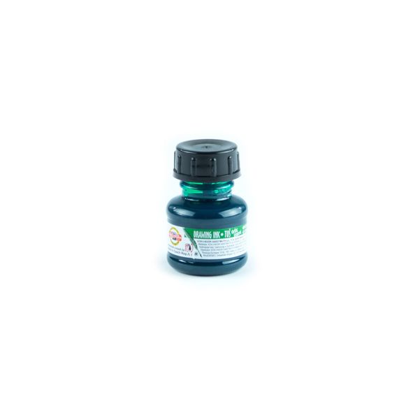 KIN Drawing Ink 20g small bottle Green | Creative Activity