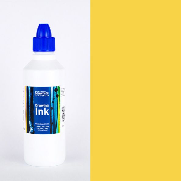 Art Ink - Brilliant Yellow/ 500ml Bottle | Creative Activity