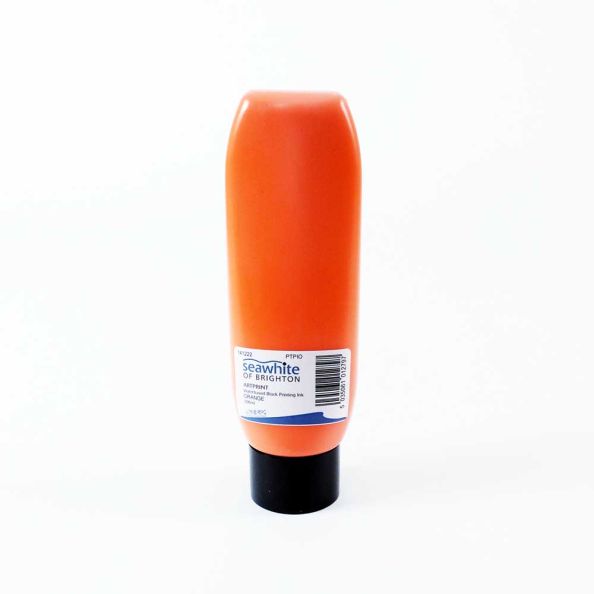 Block Printing Ink Orange /300ml tube    | Creative Activity