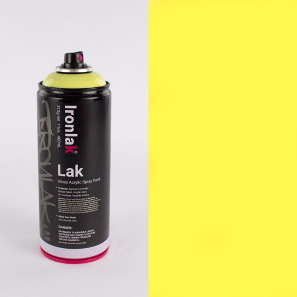 Ironlak Acrylic Spray Paint  400ml Can - Pineapple Park | Creative Activity