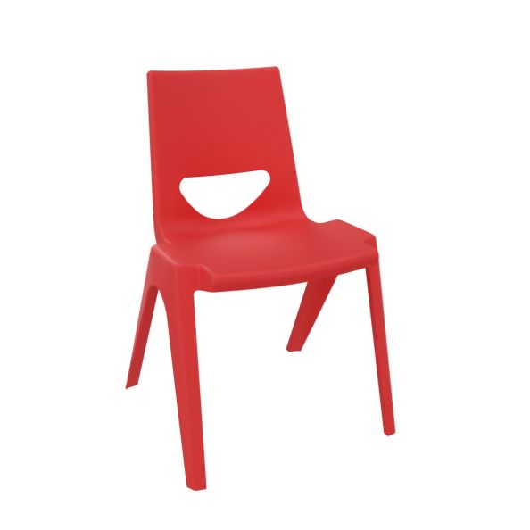 EN ONE Posture Classroom Chair 430mm Cherry Red | Creative Activity