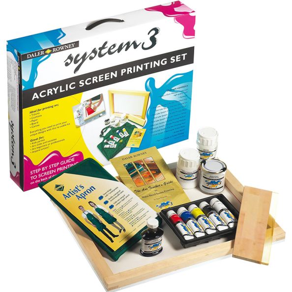 System 3 Screen Printing Set | Creative Activity