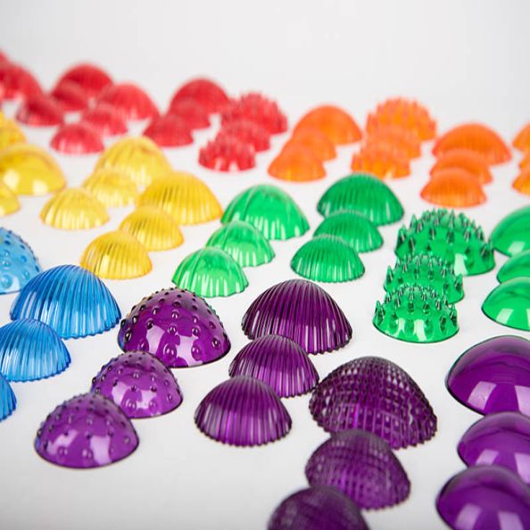 Transparent Tactile Shells  | Creative Activity