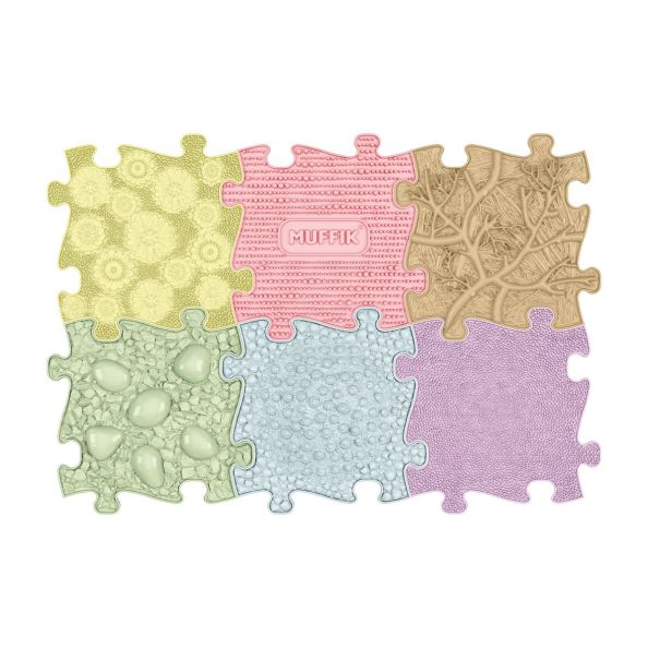 Baby Pastel Tactile Floor Tiles| Multi-Sensory Environments | Creative Activity