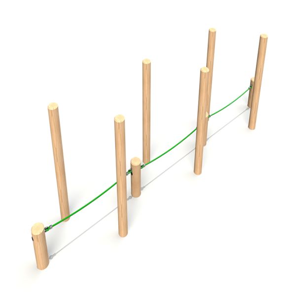 Tightrope Crossing Trim Trail  | Creative Activity