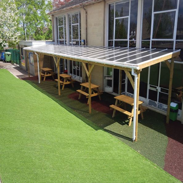 Polycarbonate Roof Pergola - 4000mm x 3000mm | Creative Activity