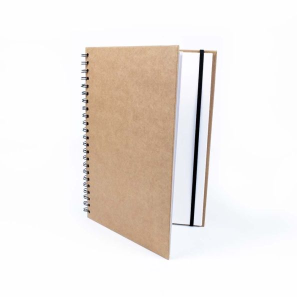 A3 INDIE Sketchbook Kraft cover 40 sheets 140gsm Box of 10 | Creative Activity