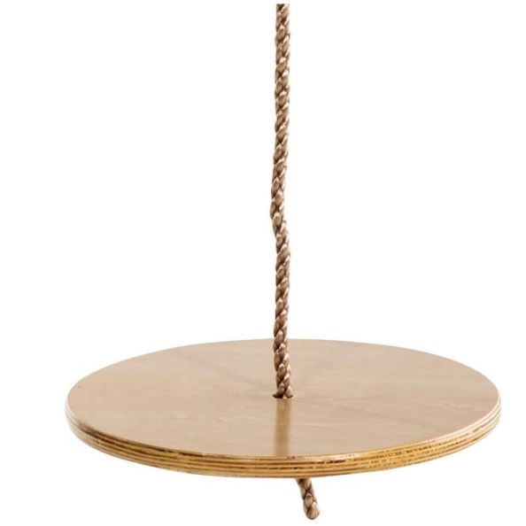Wooden Disc Swing 