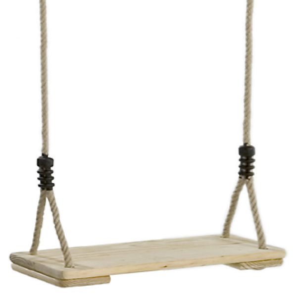 2m Long Wooden Swing Seat