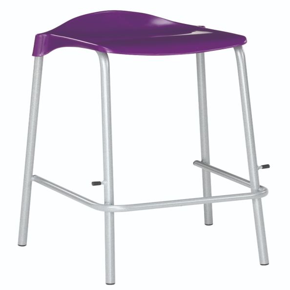 Student Lipped Stool H610mm 