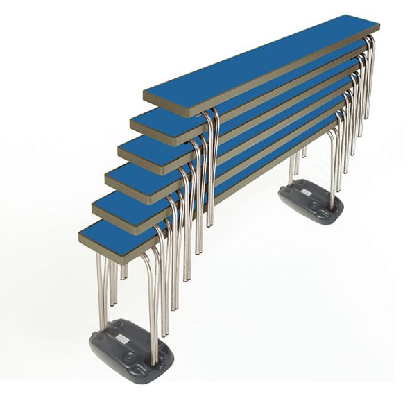 Stack Nested Bench Premier Stacking Bench 122 X 25cm | Classroom Furniture | Creative Activity