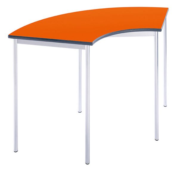 Calypso Heavy Duty Table Arc 1490 X 600 X H710 - Pu Edge | Creative Activity