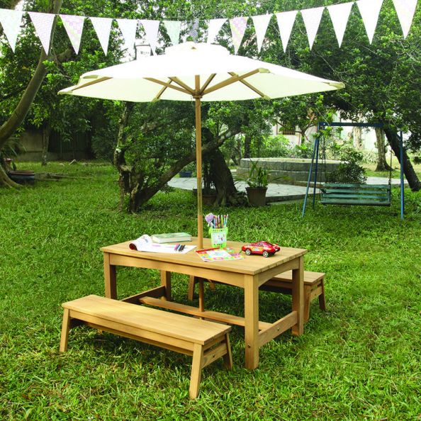 Outdoor Bench Parasol | Creative Activity