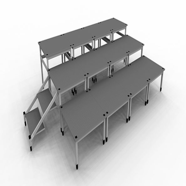 Lite-Build Staging Package D 510mm Stage Height - 3x2.25m | Creative Activity