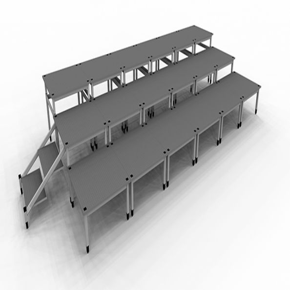 Lite-Build Staging Package E 340mm Stage Height - 4.5x2.25m | Creative Activity