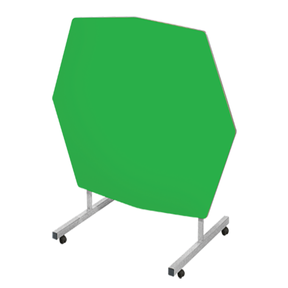 1380 x 1000mm Wide Octagonal/ 760 height - Flip-Top Dining Table | Creative Activity