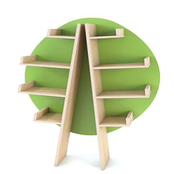 Kandi Book Tree Oval H1500 x W900 x D320mm | Creative Activity