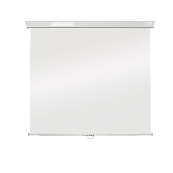 Manual Wall-Mounted Projection Screen W1800 x H1800mm Borderless | Creative Activity