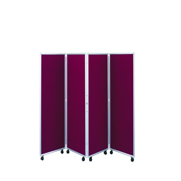 Concertina Mobile Room Divider H1200mm 9 Panel | Creative Activity