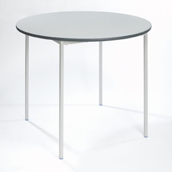 Chat Circular Table 1000mm Diameter in White | Creative Activity