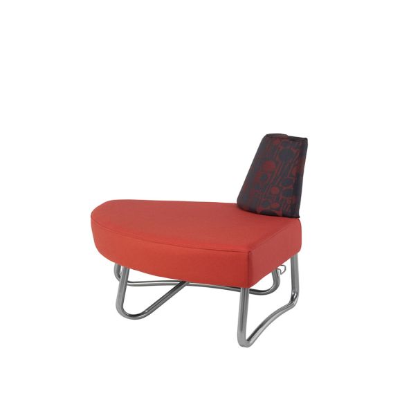 City 90 Degree External Corner Seat With Back | Creative Activity