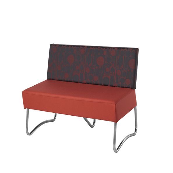 City Double Seat With Back | Creative Activity