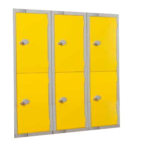 Two Door Low Height Locker - 1370x300x3002Dnest 1  2d | Creative Activity