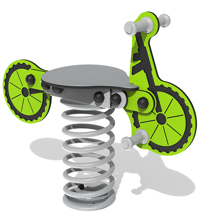Sit On Mountain Bike Spring Rocker