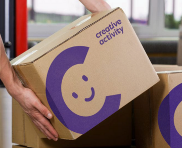Creative Activity Box With Logo 